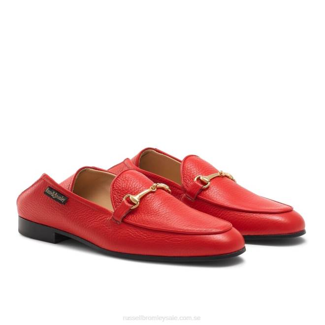 kvinnor röd Russell And Bromley loafer snaffle loafer T4XZ208