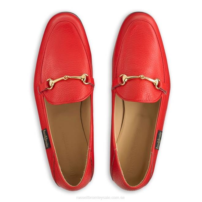 kvinnor röd Russell And Bromley loafer snaffle loafer T4XZ208