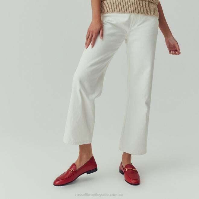 kvinnor röd Russell And Bromley loafer snaffle loafer T4XZ208