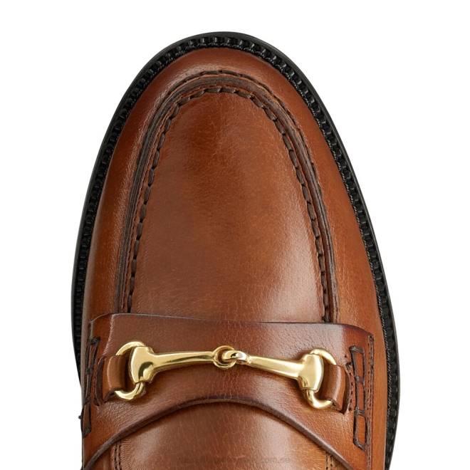 kvinnor solbränna Russell And Bromley brewster snaffle trim loafer T4XZ193