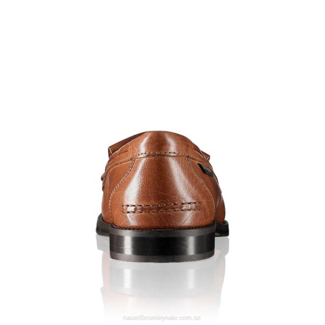 kvinnor solbränna Russell And Bromley chester tofs loafer T4XZ191