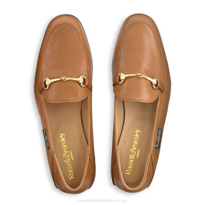 kvinnor solbränna Russell And Bromley loafer snaffle loafer T4XZ207