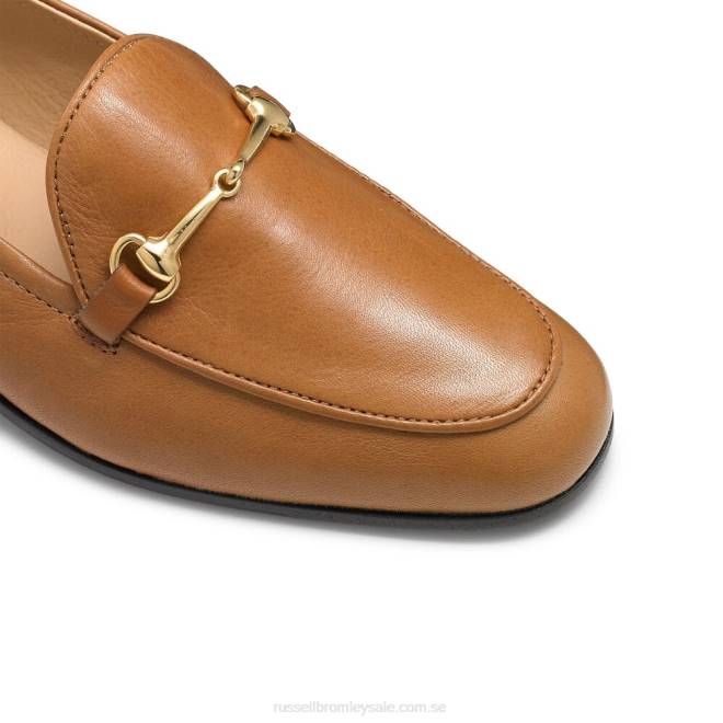 kvinnor solbränna Russell And Bromley loafer snaffle loafer T4XZ207