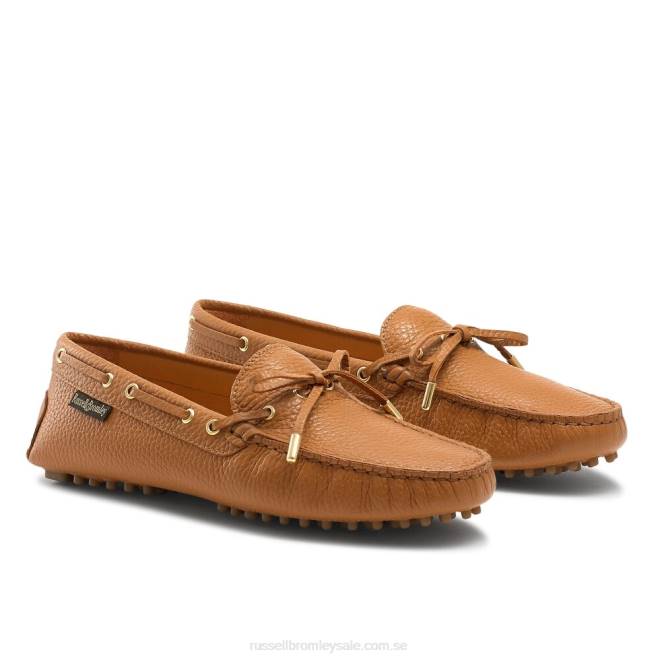 kvinnor solbränna Russell And Bromley strada förare för stråktrim T4XZ226