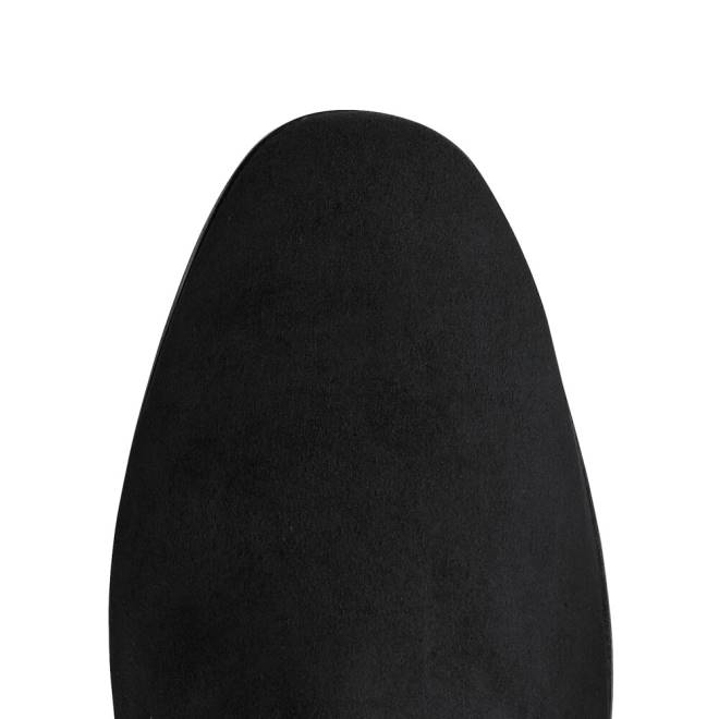 kvinnor svart Russell And Bromley rökande toffelklänning platt T4XZ220