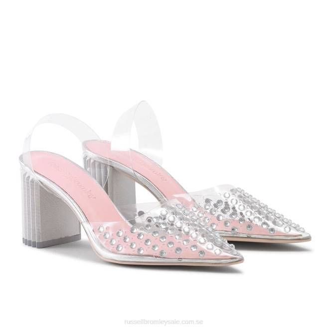 kvinnor metallisk Russell And Bromley afrodite utsmyckad domstol T4XZ170