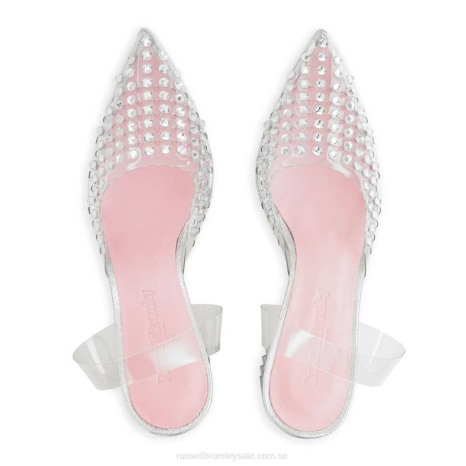 kvinnor metallisk Russell And Bromley afrodite utsmyckad domstol T4XZ170