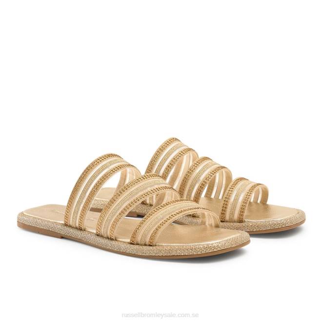 kvinnor metallisk Russell And Bromley kosmiskt utsmyckad mula T4XZ409