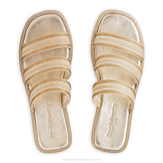 kvinnor metallisk Russell And Bromley kosmiskt utsmyckad mula T4XZ409