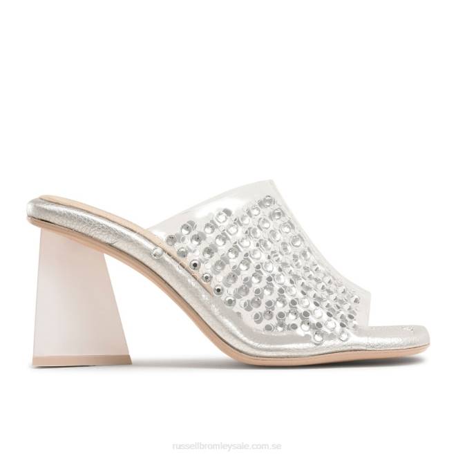 kvinnor metallisk Russell And Bromley zeus perspex mula T4XZ164