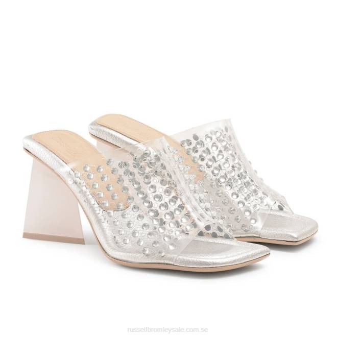 kvinnor metallisk Russell And Bromley zeus perspex mula T4XZ164