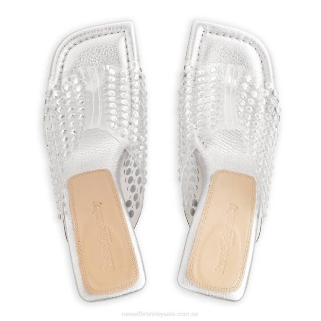 kvinnor metallisk Russell And Bromley zeus perspex mula T4XZ164