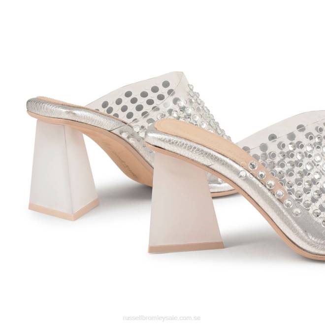 kvinnor metallisk Russell And Bromley zeus perspex mula T4XZ164