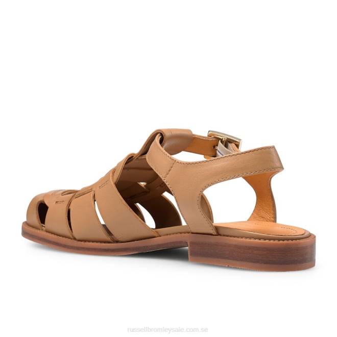 kvinnor solbränna Russell And Bromley lucca öppen rygg fiskare T4XZ247