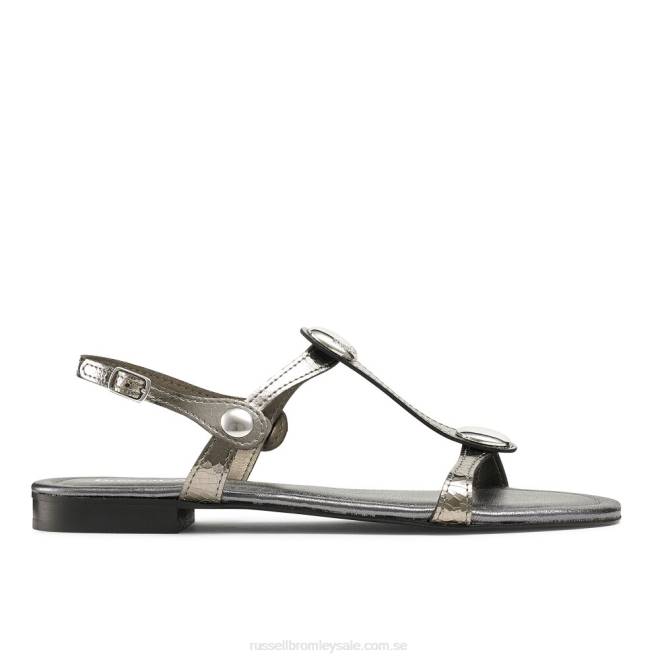 kvinnor tenn Russell And Bromley lauren disc trim sandal T4XZ395