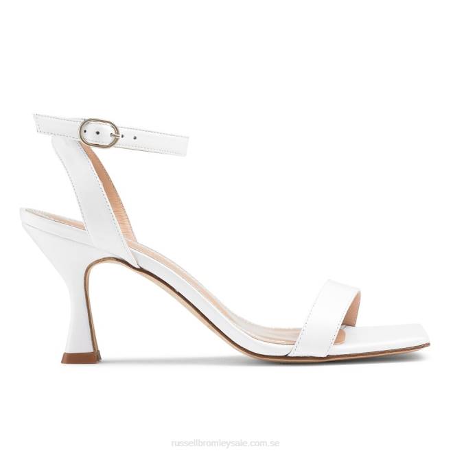 kvinnor vit Russell And Bromley negroni tvådelad sandal T4XZ139