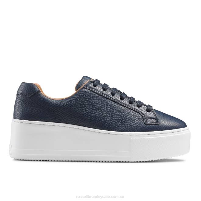 kvinnor Marin Russell And Bromley parkliv snör åt platt form T4XZ59