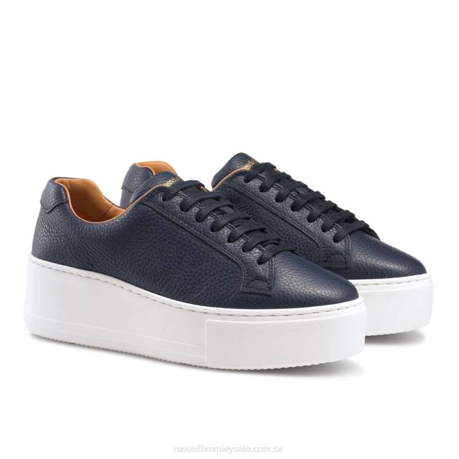 kvinnor Marin Russell And Bromley parkliv snör åt platt form T4XZ59