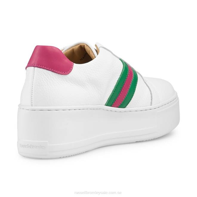 kvinnor mång Russell And Bromley stripe stripe flatform sneaker T4XZ35