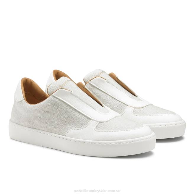 kvinnor neutral Russell And Bromley fifth ave eco snörlösa sneaker T4XZ42