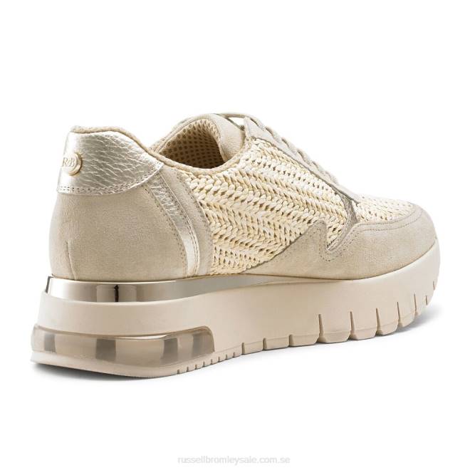 kvinnor neutral Russell And Bromley island hop raffia löpare T4XZ75