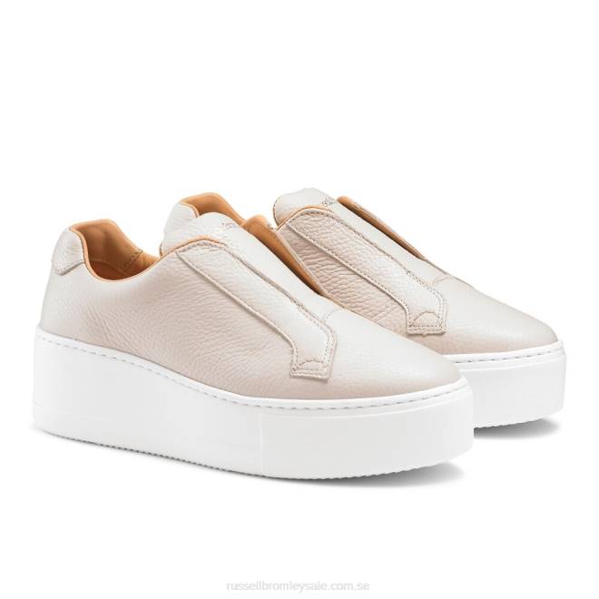kvinnor rosa Russell And Bromley park up flatform snörningslösa sneaker T4XZ32