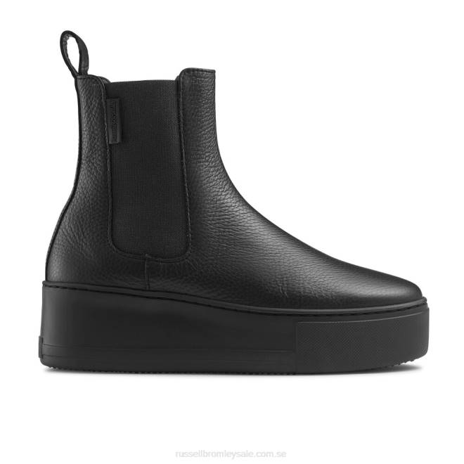 kvinnor svart Russell And Bromley park way sneaker chelsea boot T4XZ87