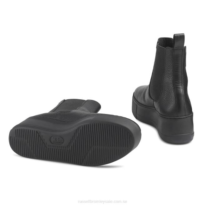 kvinnor svart Russell And Bromley park way sneaker chelsea boot T4XZ87