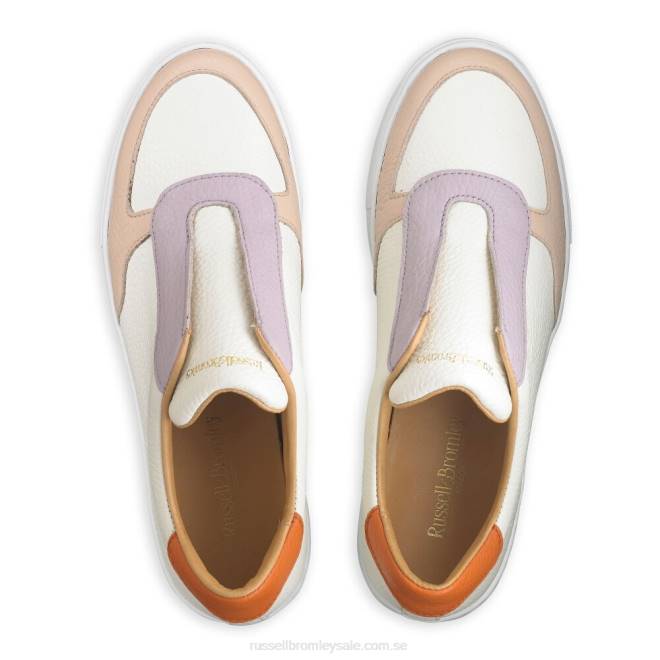 kvinnor två tonig Russell And Bromley park ave spetslösa plattformade sneaker T4XZ18