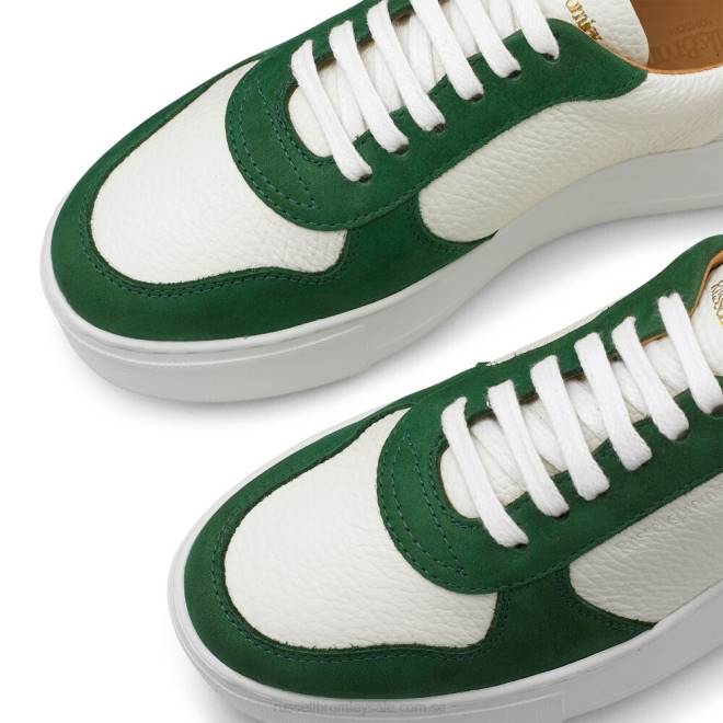 kvinnor två tonig Russell And Bromley parksneaker med spetsar T4XZ56