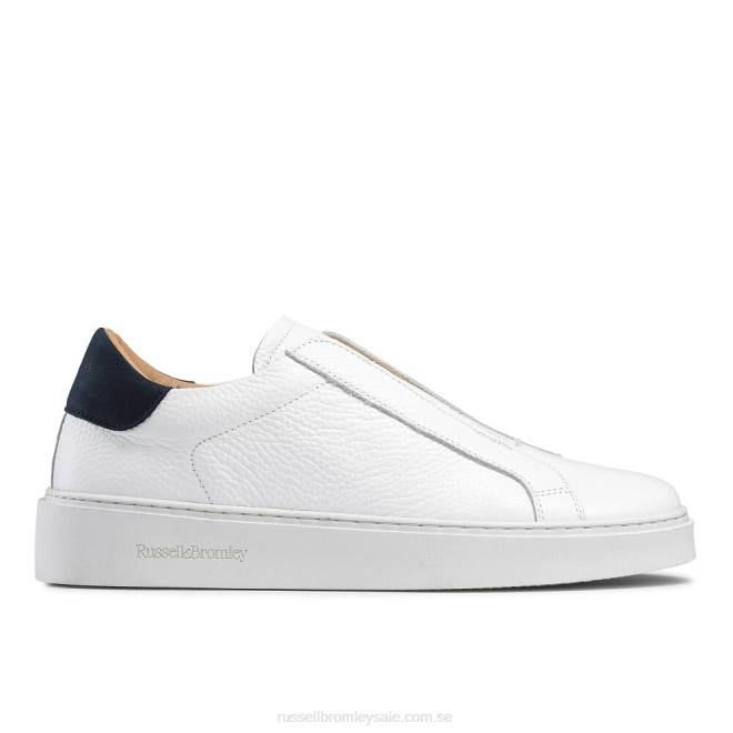 kvinnor vit Russell And Bromley dröm snörlösa sneaker T4XZ47