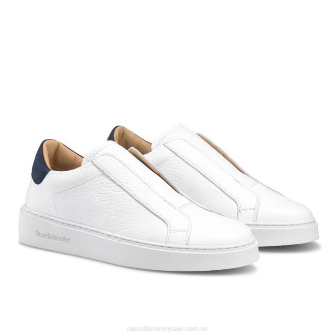 kvinnor vit Russell And Bromley dröm snörlösa sneaker T4XZ47