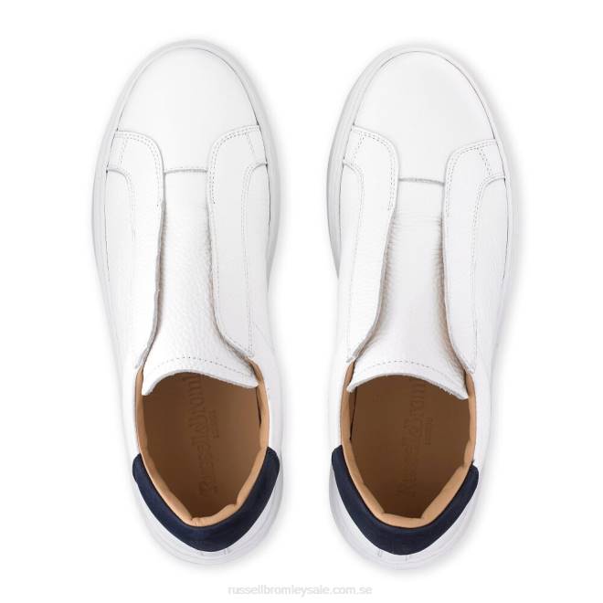 kvinnor vit Russell And Bromley dröm snörlösa sneaker T4XZ47