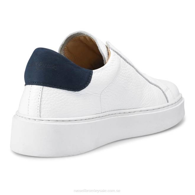 kvinnor vit Russell And Bromley dröm snörlösa sneaker T4XZ47
