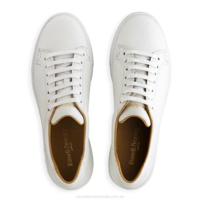 kvinnor vit Russell And Bromley park life snörning platt form T4XZ69