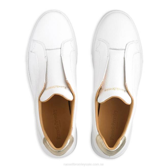 kvinnor vit Russell And Bromley park up flatform snörningslösa sneaker T4XZ1