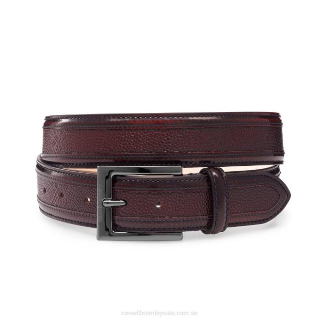 män röd Russell And Bromley dolce bälte T4XZ655