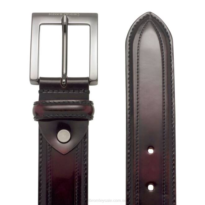 män röd Russell And Bromley dolce spänne och hållarbälte T4XZ634