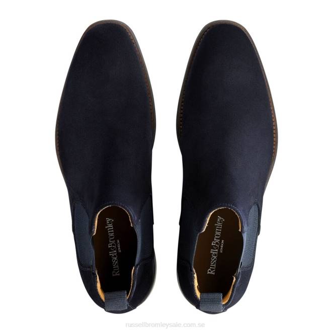män blå Russell And Bromley burlington chelsea boot T4XZ624