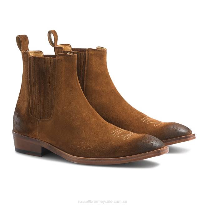 män brun Russell And Bromley arizona western stövel T4XZ608