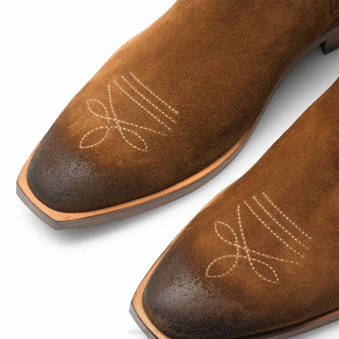 män brun Russell And Bromley arizona western stövel T4XZ608