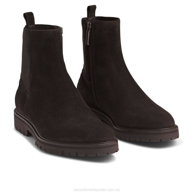 män brun Russell And Bromley brando chelsea stövel T4XZ622