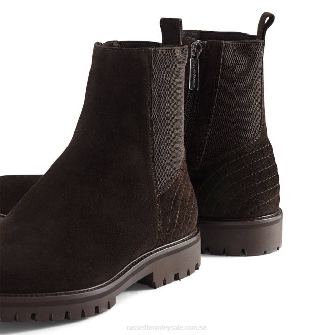 män brun Russell And Bromley brando chelsea stövel T4XZ622