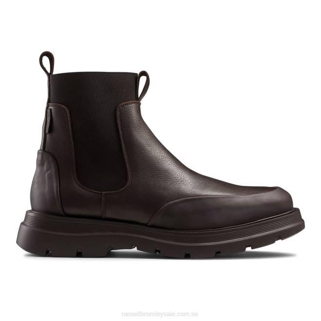 män brun Russell And Bromley conquer m stänkskydd chelsea boot T4XZ619