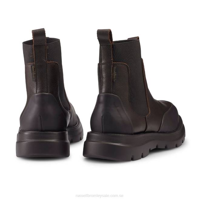 män brun Russell And Bromley conquer m stänkskydd chelsea boot T4XZ619