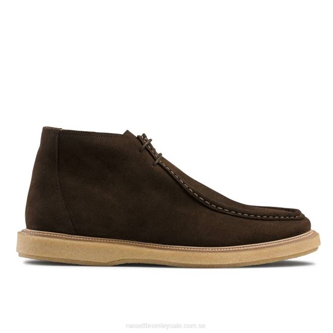 män brun Russell And Bromley jasper crepesula trappeurstövel T4XZ627