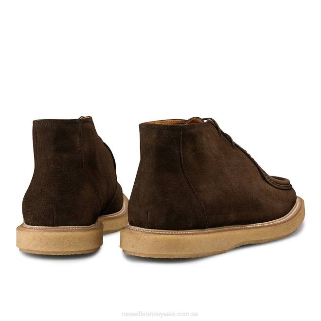 män brun Russell And Bromley jasper crepesula trappeurstövel T4XZ627