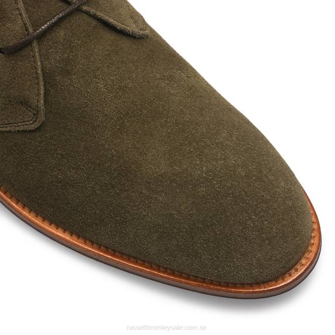 män grön Russell And Bromley pall mall ofodrad chukka stövel T4XZ626