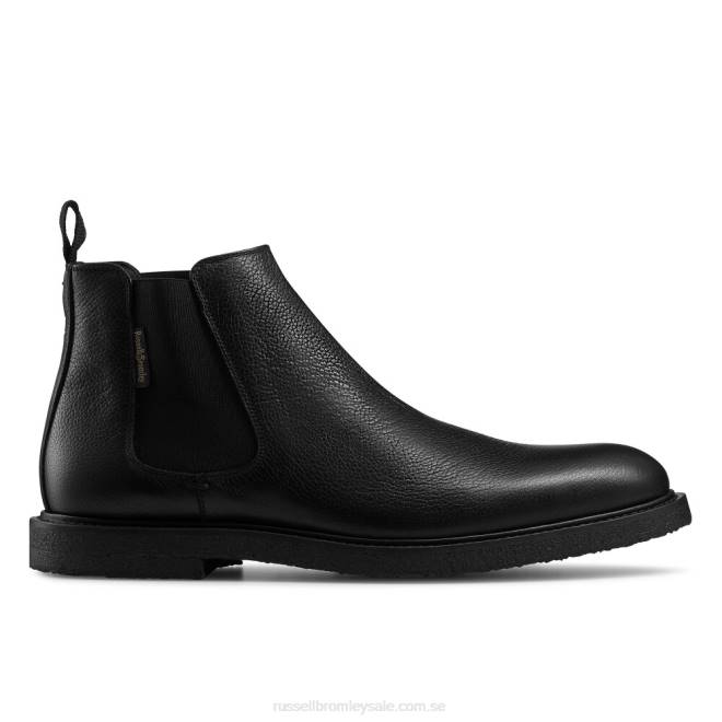män svart Russell And Bromley dublin crepesula chelsea T4XZ618
