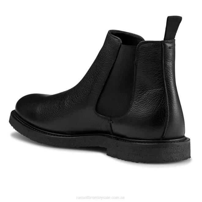 män svart Russell And Bromley dublin crepesula chelsea T4XZ618